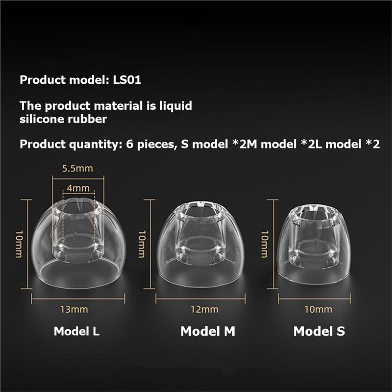 A41Z-Silicone Ear Tips For KZ  - Silicone Ear Tip Replacement recension och pris