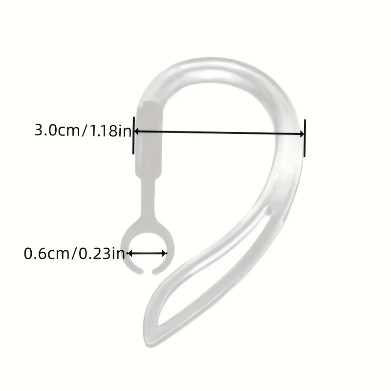2Pcs Rotatable Extendable Anti - Sports Earphone Hook recension och pris