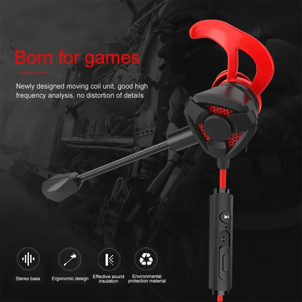 Headset Gamer Headphones Wired - Wired Earphone Mic recension och pris