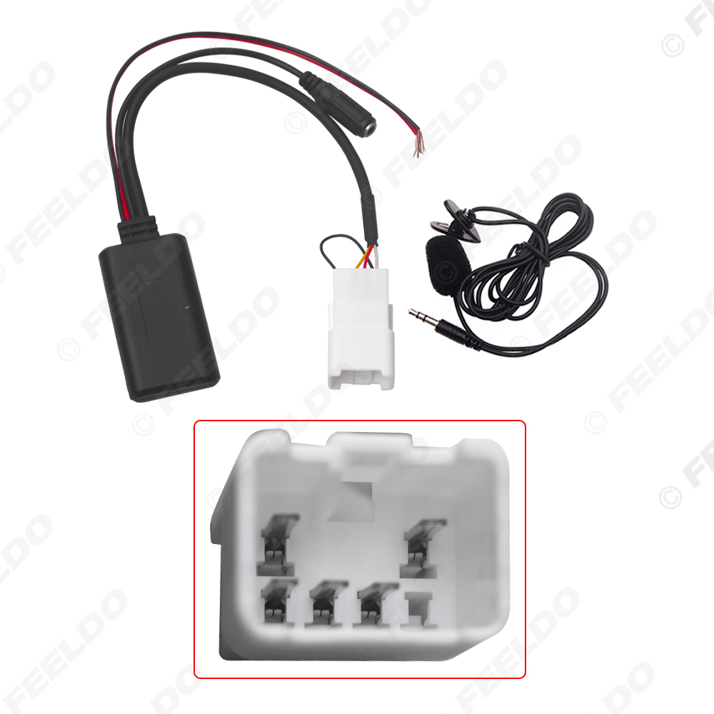 FEELDO 1PC Car 5Pin Wireless B - Bluetooth Adapter Receiver recension och pris