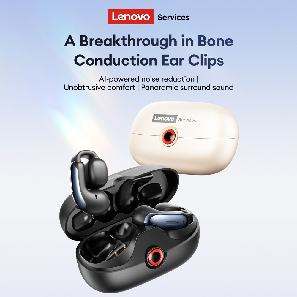 Lenovo LES-108 Bone Conduction - Earbuds Charging Case recension och pris