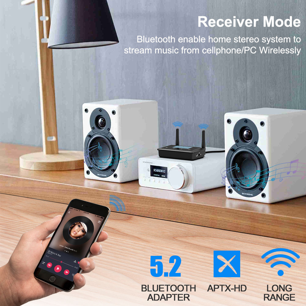 1Mii B03+ Home Theater Long Ra - Bluetooth Adapter Receiver recension och pris