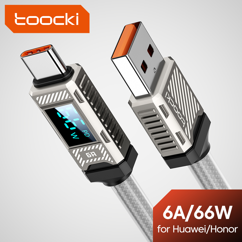 Toocki PD 66W USB C Cable 6A D - Usb C Earphone recension och pris