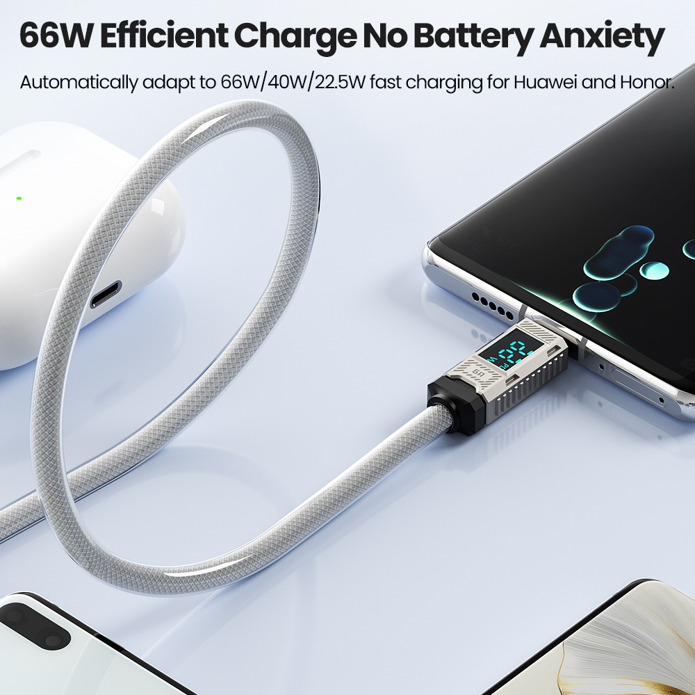 Toocki PD 66W USB C Cable 6A D - Usb C Earphone recension och pris