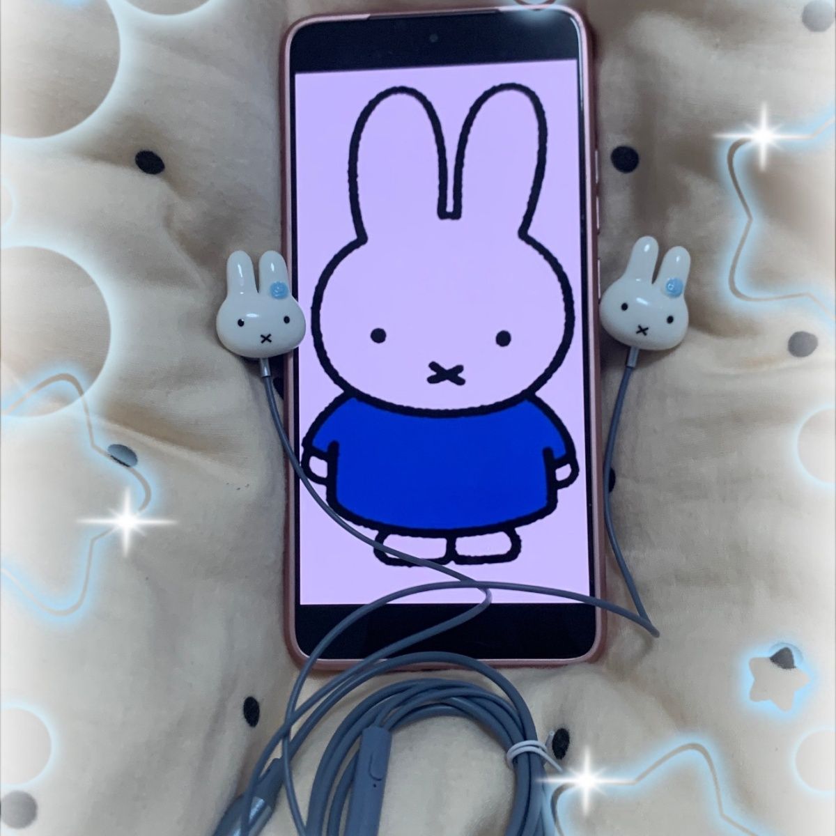 Vintage Cute Miffy Rabbit Wire - Usb C Earphone recension och pris