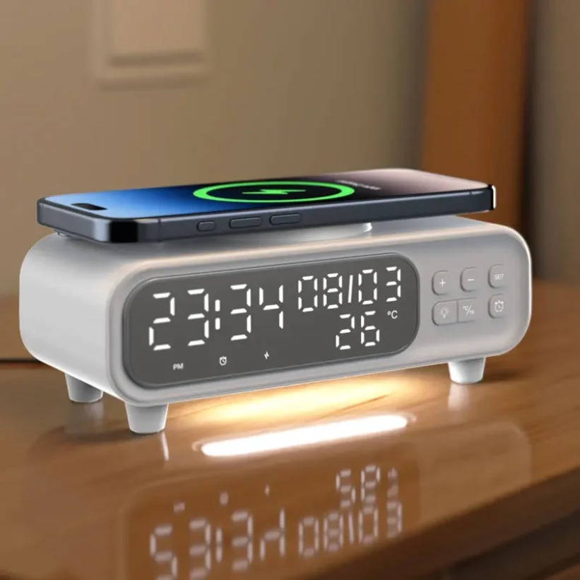 15W Wireless Charger Time Alar - Usb C Earphone recension och pris