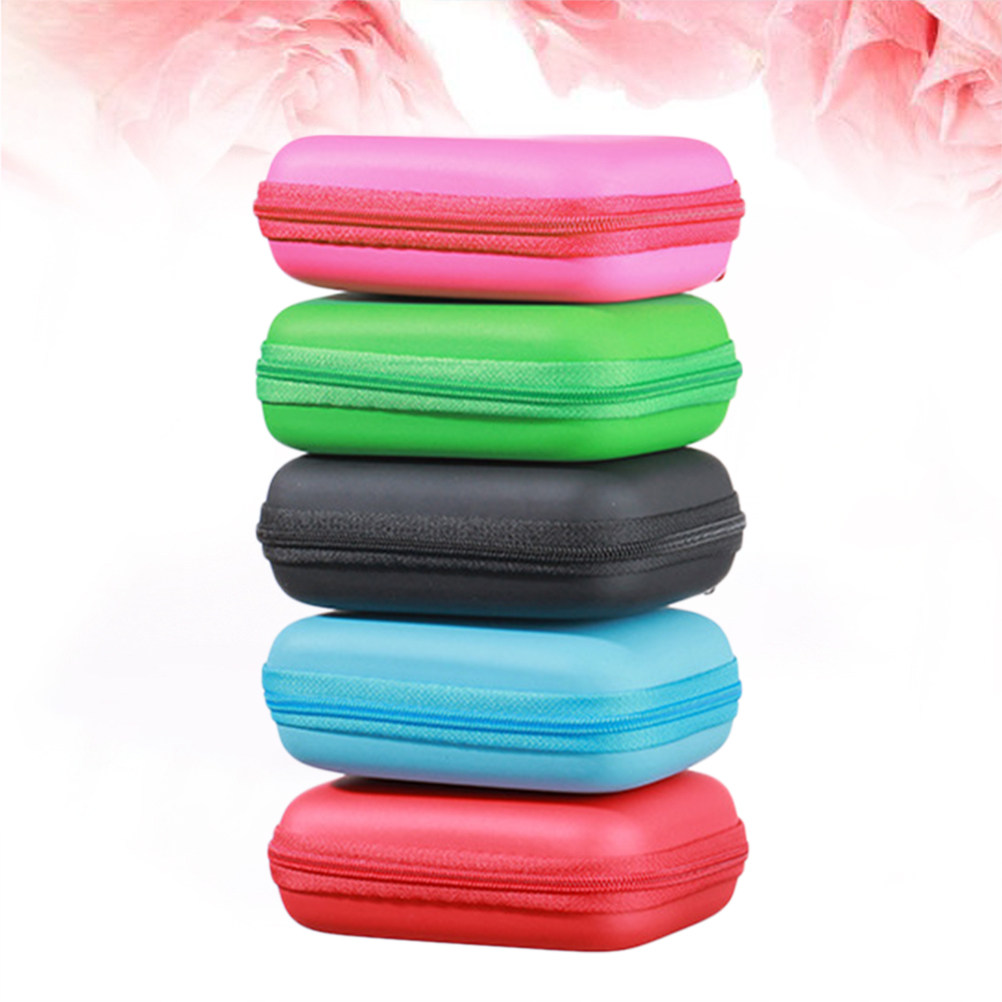 2Pcs Travel Friendly Eva Headp - Headphone Case Hard recension och pris