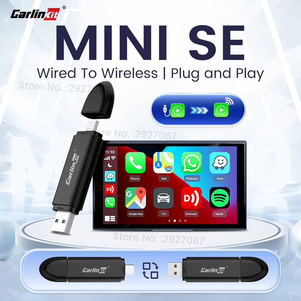 CarlinKit MINI 5.0 Pro Wireles - Bluetooth Adapter Receiver recension och pris