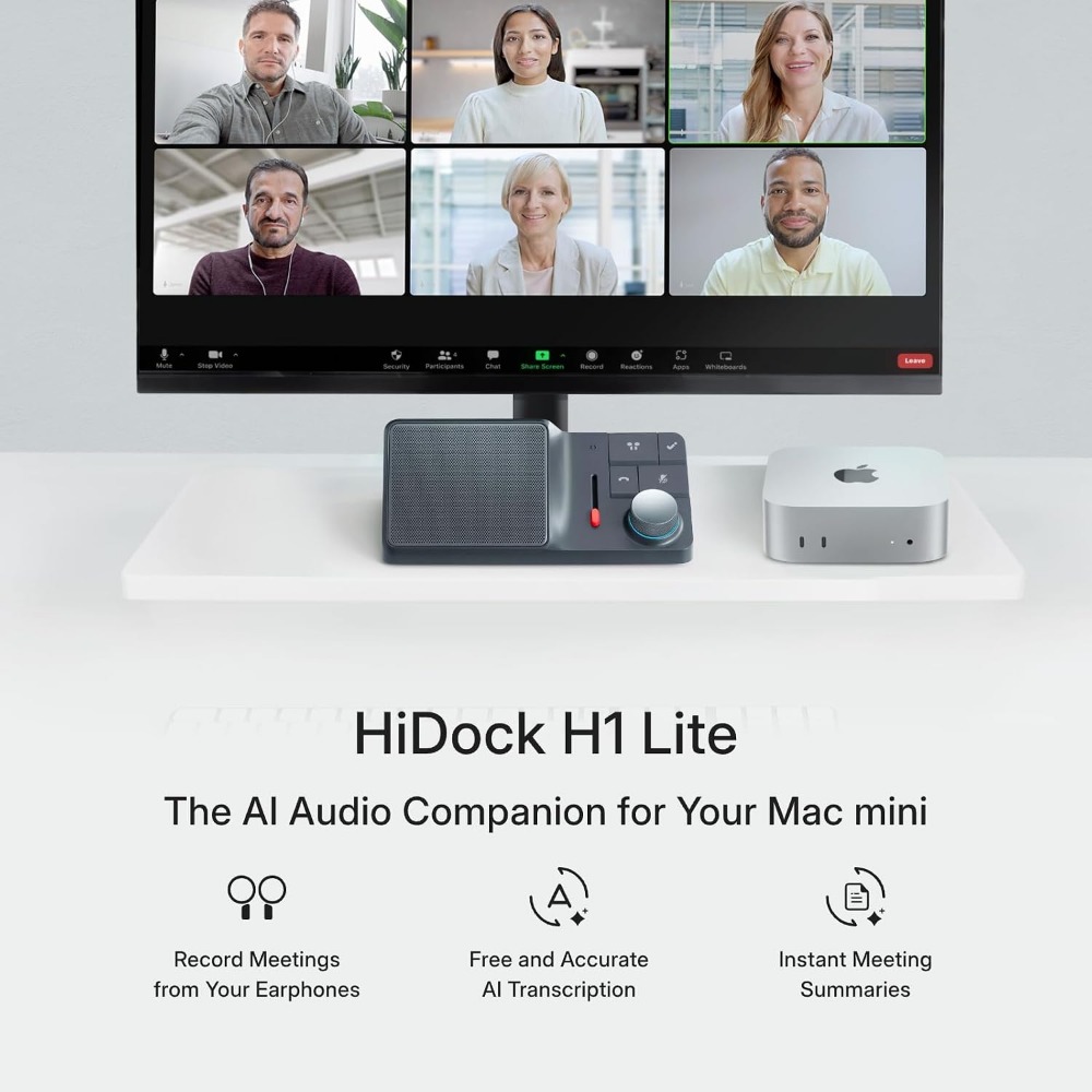 AI Conference Speakerphone wit - Noise Cancelling Headphone recension och pris