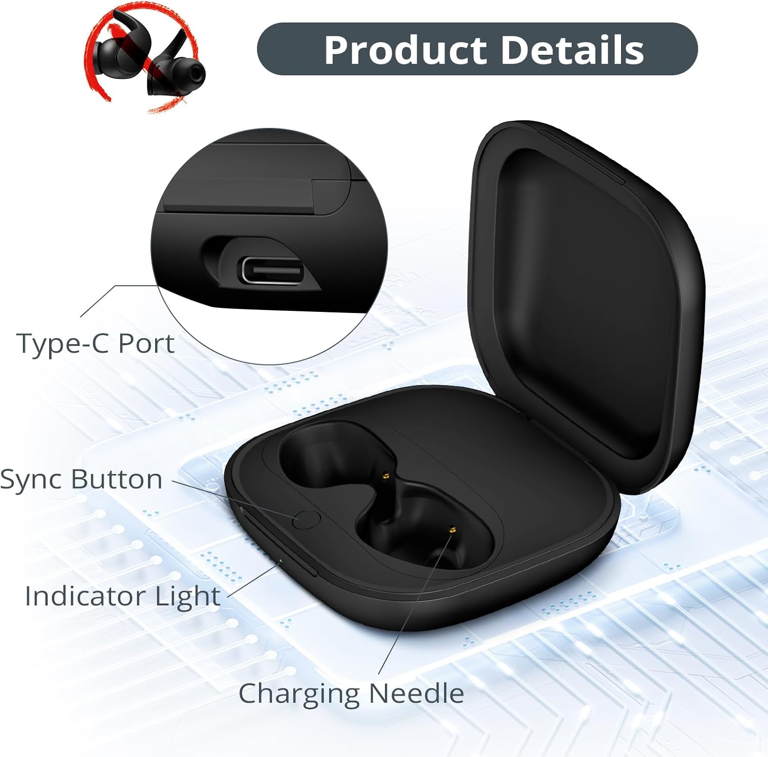 700mAh Battery Earphone Chargi - Usb C Earphone recension och pris
