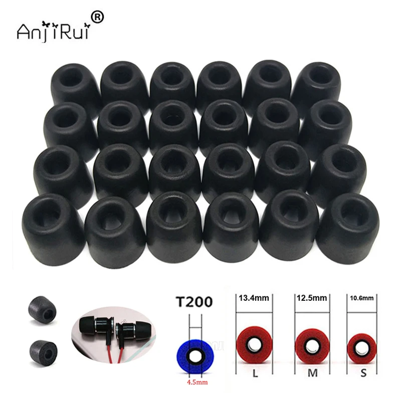 12Pair ANJIRUI Memory Foam Ear - Earphone Foam Tip recension och pris