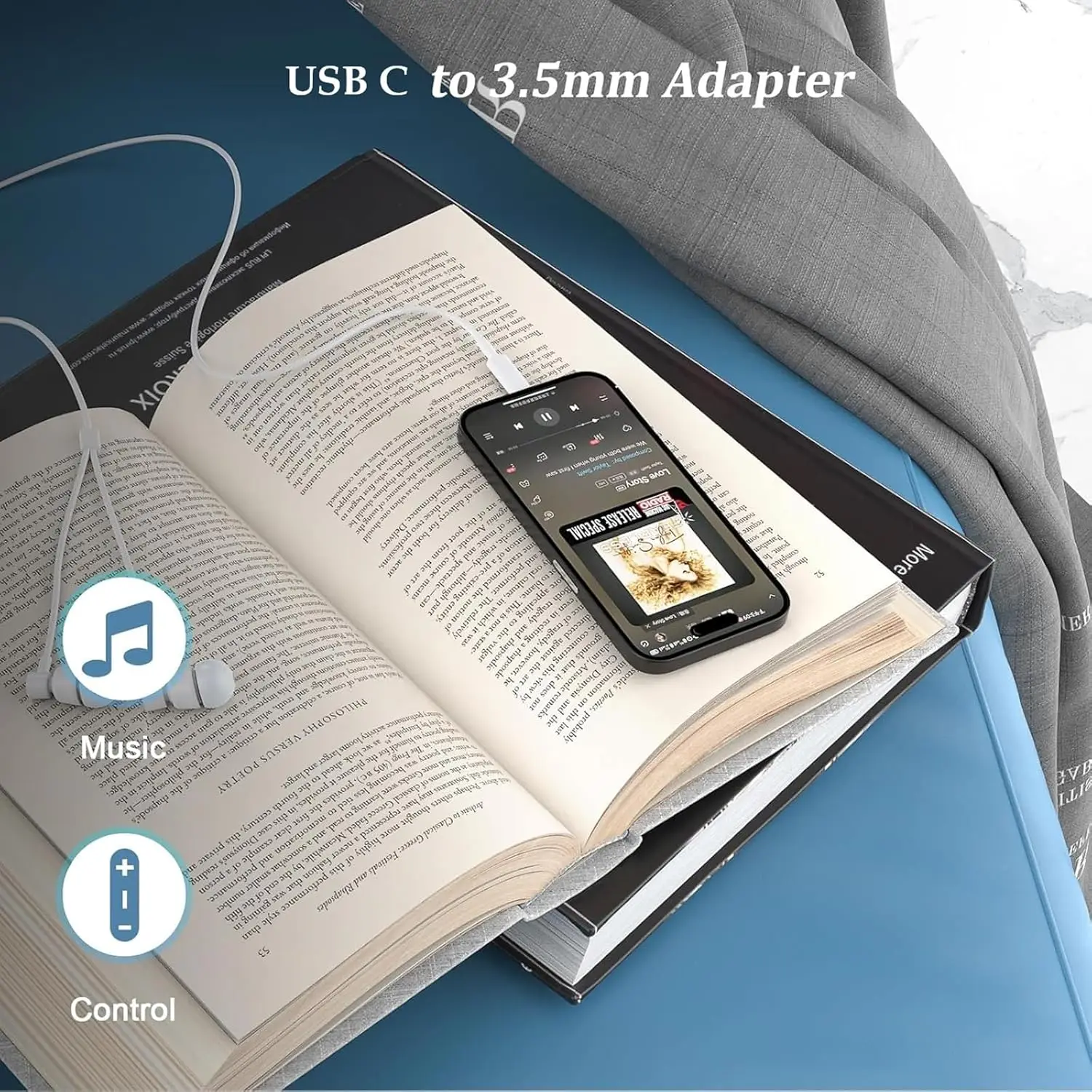 USB C to 3.5mm Earphone Adapte - Usb C Earphone recension och pris