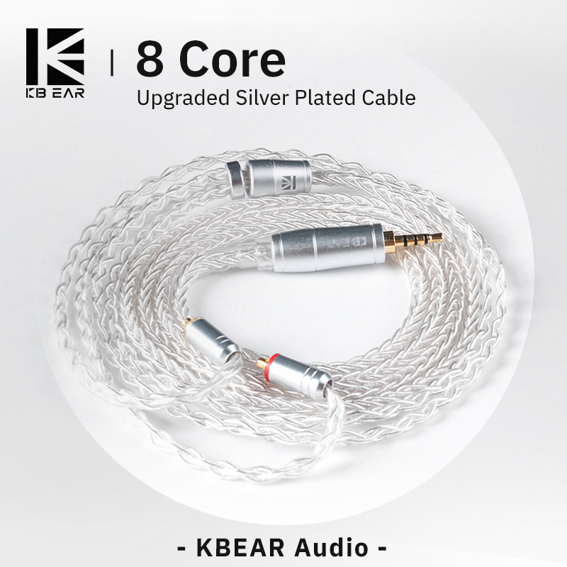 KBEAR 8 Core Upgraded Silver W - In Ear Monitor Iem recension och pris