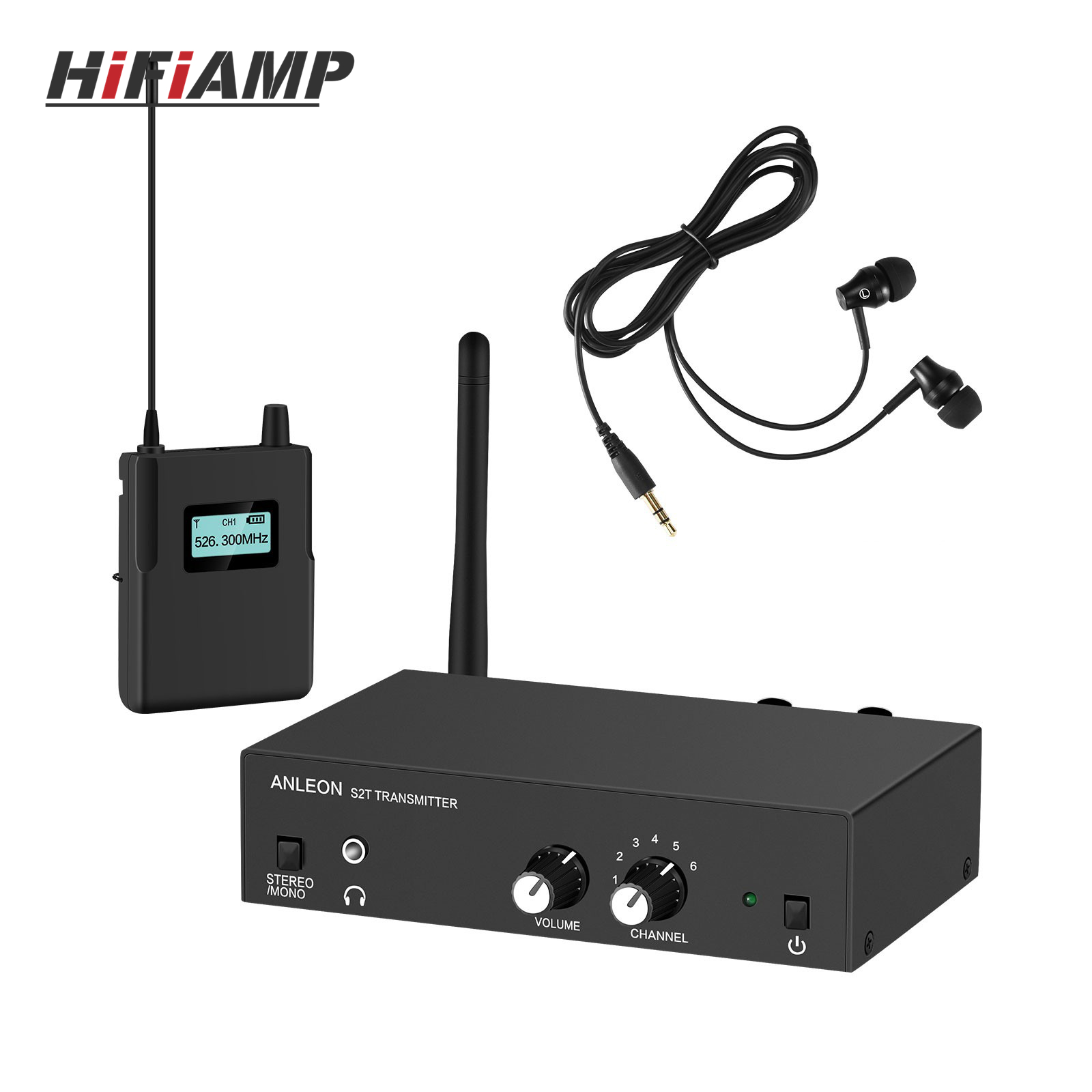 ANLEON S2 526-535MHz/561-568MH - In Ear Monitor Iem recension och pris