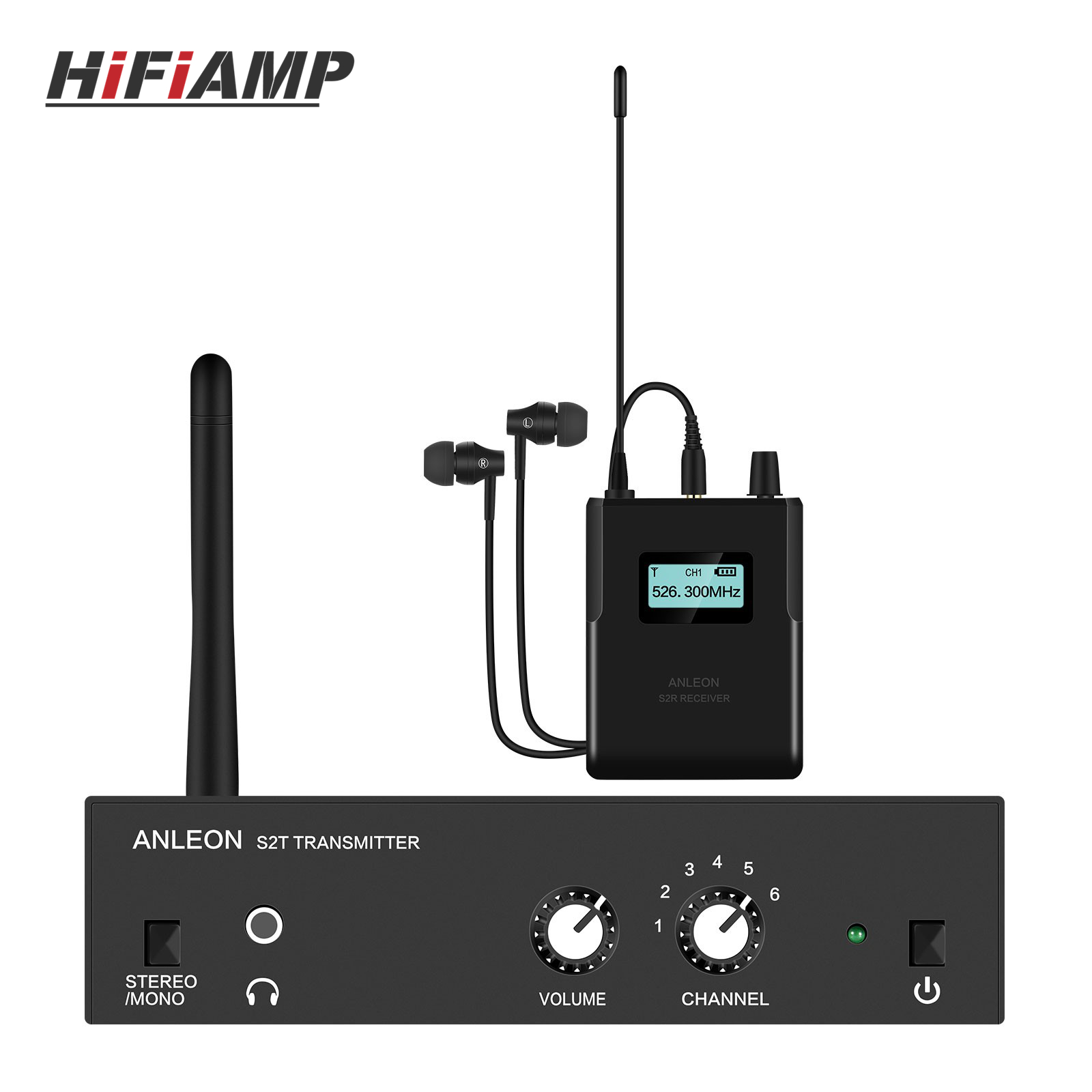 ANLEON S2 526-535MHz/561-568MH - In Ear Monitor Iem recension och pris