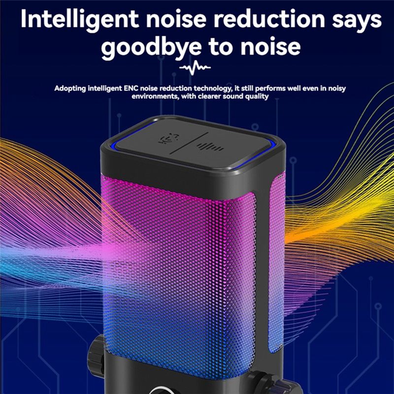 ABZZ-RGB Gaming Microphone USB - Gaming Headset Rgb recension och pris