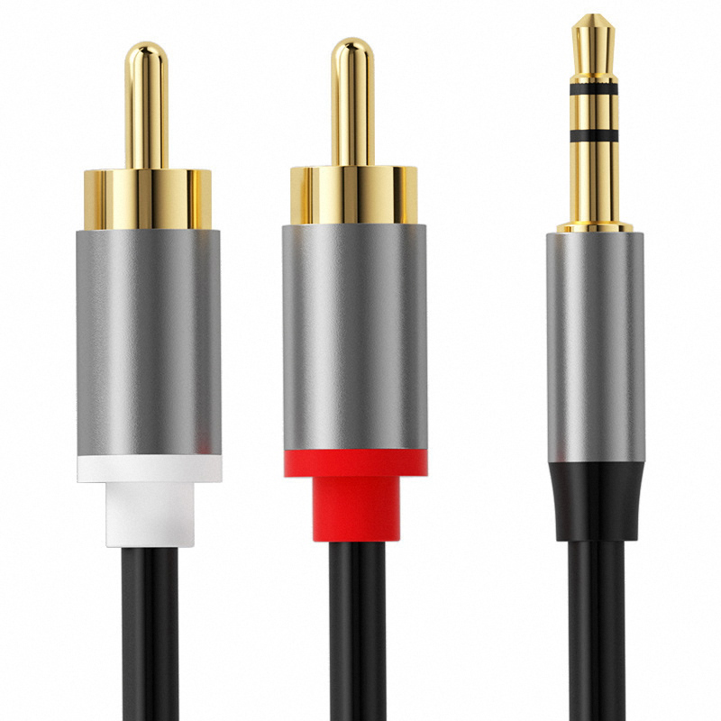 3.5 mm To 2RCA Double Lotus Au - Cable Extension 3.5 recension och pris